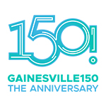 150th Gainesville Anniversary logo