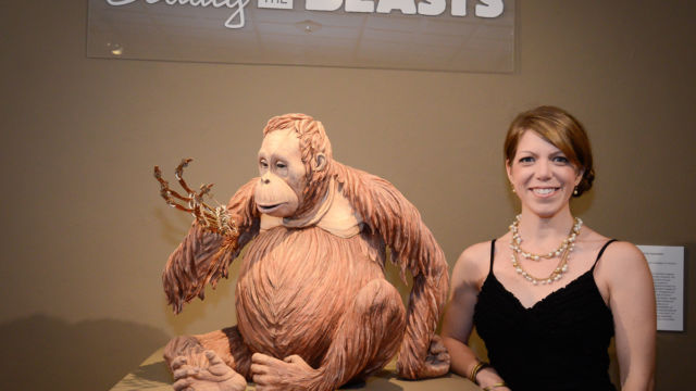 The City of Gainesville Parks, Recreation and Cultural Affairs Department presented the opening reception of BEAUTY AND THE BEASTS exhibit at the Thomas Center Galleries on Friday, June 26 in Gainesville, FL.