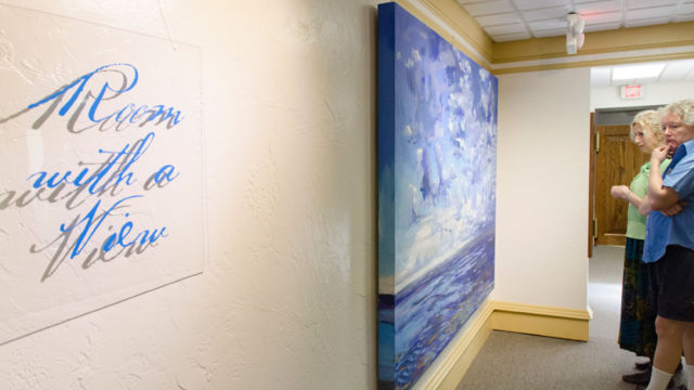 Opening reception for Double Exhibition: ROOM WITH A VIEW and ROOM FOR REFLECTION - Photographs by Jan Zamojski